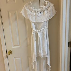 BCX off shoulder high and low dress